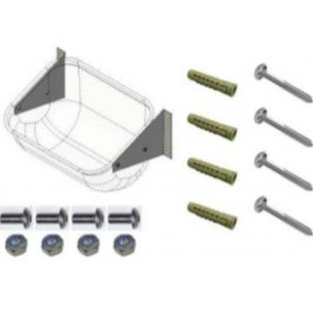 Kit soporte Aco Funki de montaje pared para comedero profundo cerdas