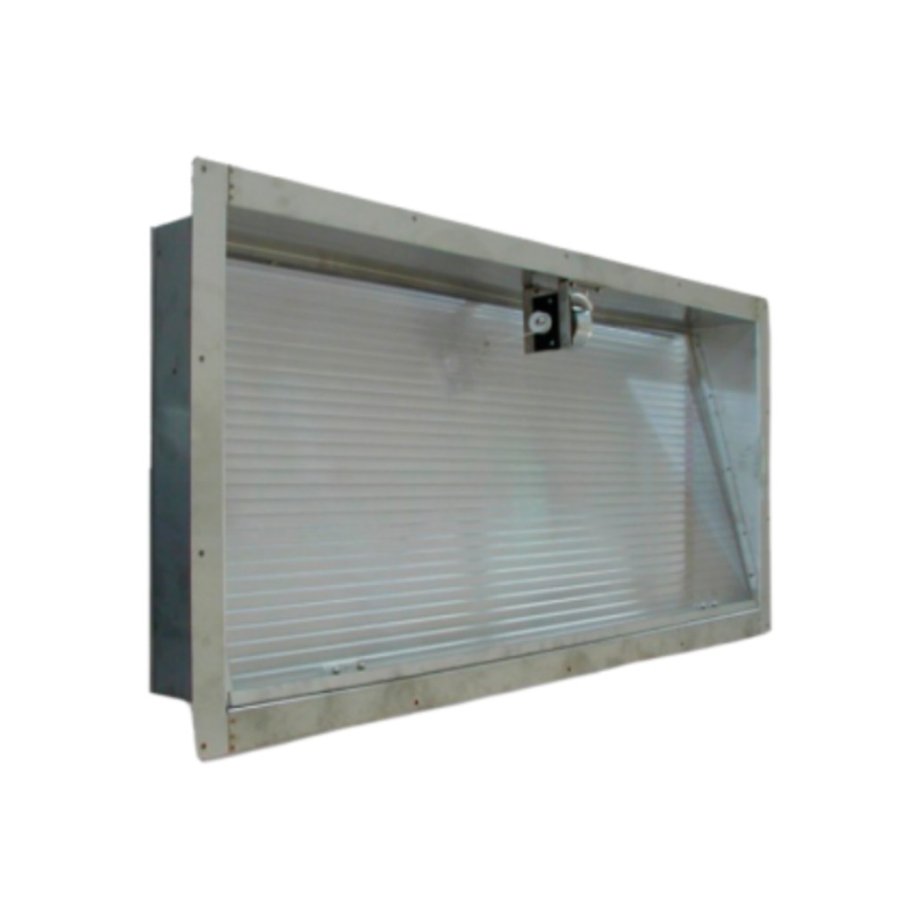 Ventana emergencia inox 100 x 60 cm